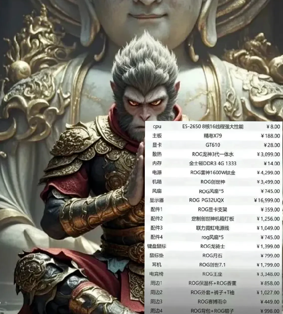 4W配置電腦居然帶不動黑悟空？真的涼了？